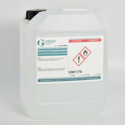 [G123.5000] Etanolo 94% denaturato con il 5% di isopropanolo