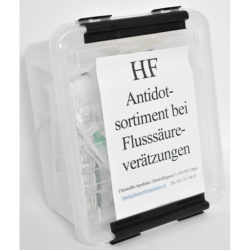 [G13145.0001] Emergency kit "hydrofluoric acid"