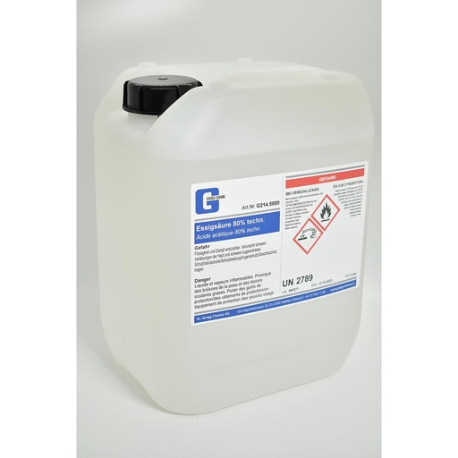 [G214.5000] Acetic acid 80% techn.