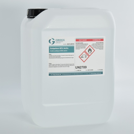 [G214.9010] Acido acetico 80% tecn.