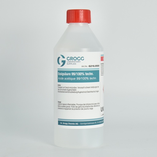 [G216.0500] Acide acétique 99/100% techn.