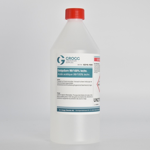 [G216.1000] Acide acétique 99/100% techn.