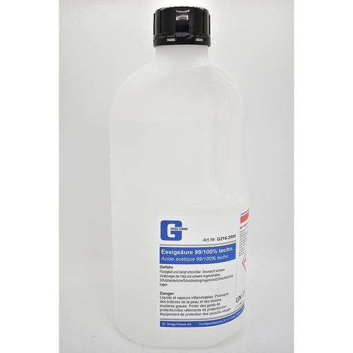 [G216.2500] Essigsäure 99/100% techn.