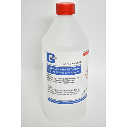 [G0041.1000] Ethanol 94% with 0.1% camphor
