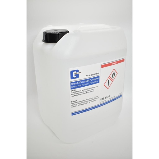 [G0062.5000] Ethanol 70% (Vol.) mit 0,1% Campher