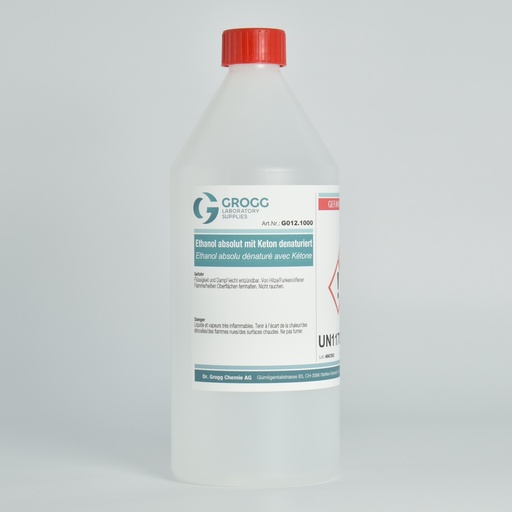 [G012.1000] Éthanol absolu dénaturé avec de la cétone