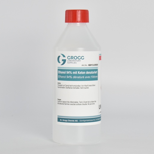 [G013.0500] Ethanol 94% denatured with ketone