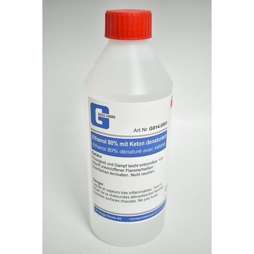 [G014.0500] Ethanol 80% dénaturé avec cétone