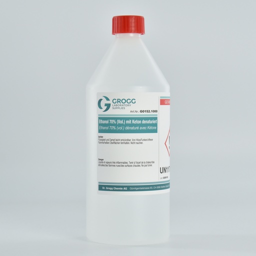 [G0152.1000] Ethanol 70% (Vol.) dénaturé avec cétone