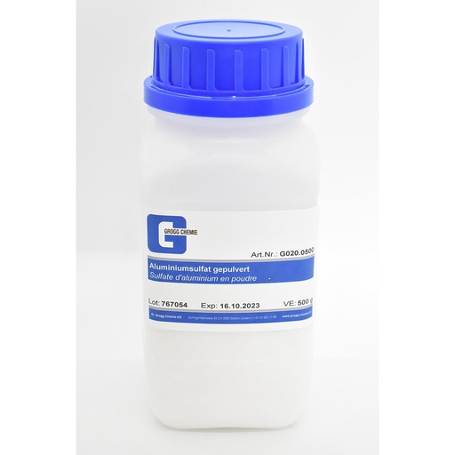 [G020.0500] Aluminiumsulfat gepulvert