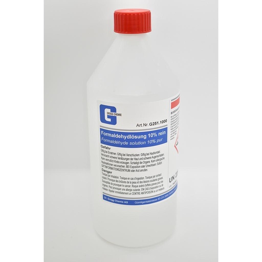 [G251.1000] Formaldéhyde solution 10% pur