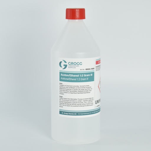 [G024.1000] Acetone/Etanolo 1:2 Gram III