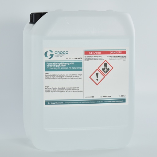 [G256.5000] Soluzione di formaldeide 4% a tampone neutro
