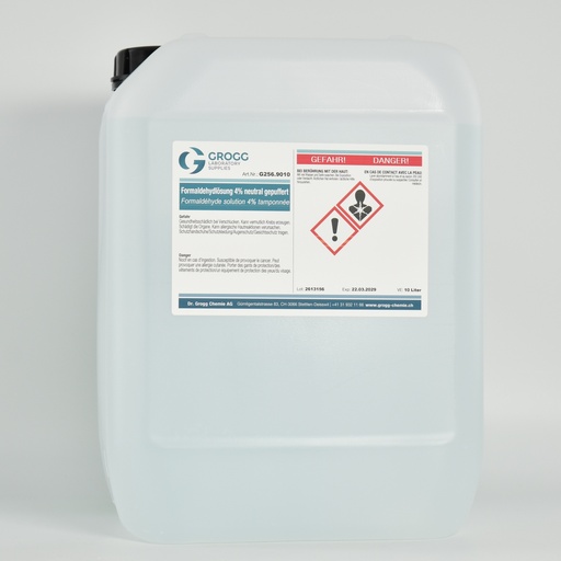 [G256.9010] Solution de formaldéhyde tamponnée neutre à 4%