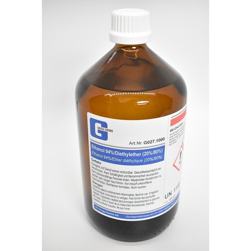 [G027.1000] Ethanol 94%/Ether diéthylique (20%/80%)