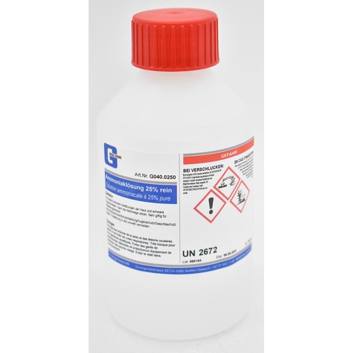 [G040.0250] Ammoniaklösung 25% rein