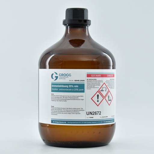 [G040.2500] Ammonia solution 25% pure