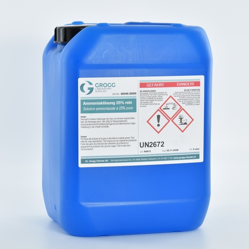[G040.5000] Ammonia solution 25% pure