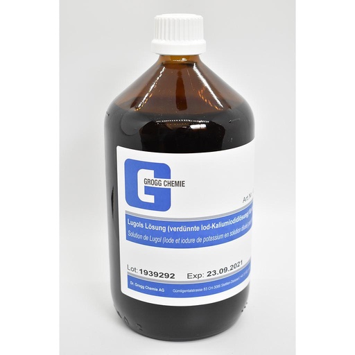 [G292.1000] Lugol's solution (diluted iodine-potassium iodide solution) for Gram stain
