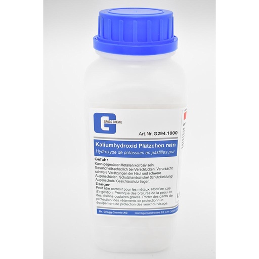 [G294.1000] Potassium hydroxide pellets pure