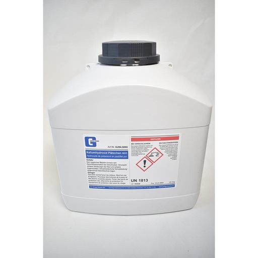 [G294.5000] Idrossido di potassio pellets puro