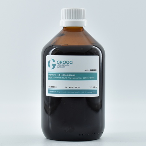 [G298.0500] Lugol 2% Iod-Iodkalilösung