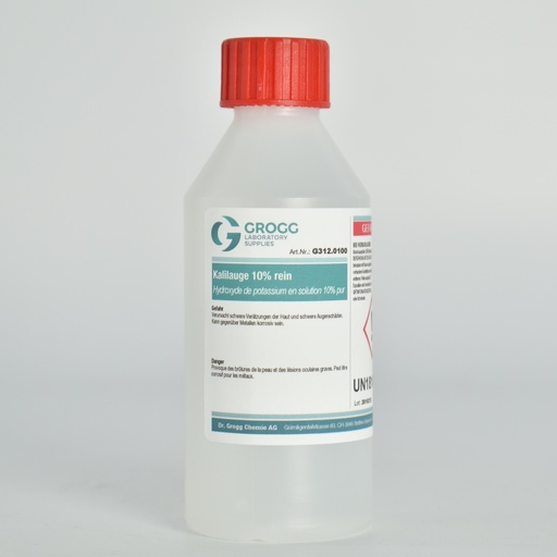[G312.0100] Solution d'hydroxyde de potassium 10 % pure