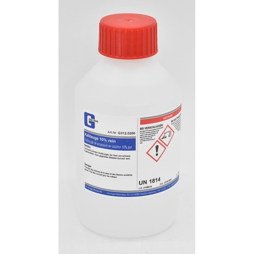 [G312.0250] Potassium hydroxide solution 10% pure