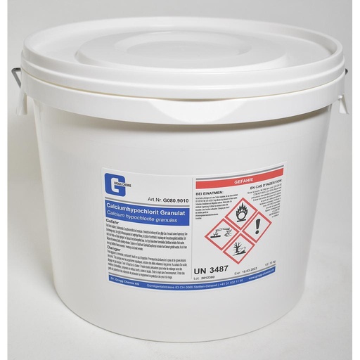 [G080.9010] Ipoclorito di calcio granuli