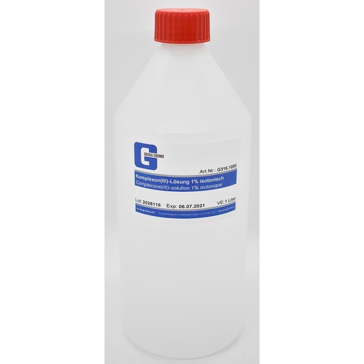 [G316.1000] Komplexon(III)-Lösung 1% isotonisch