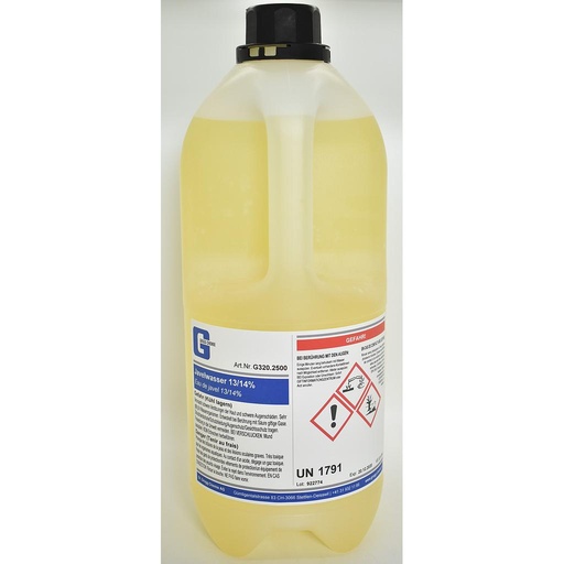 [G320.2500] Eau de javel 13/14%