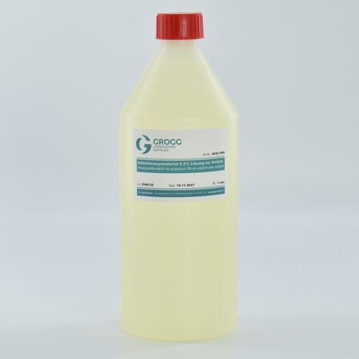 [G322.1000] Kaliumhexacyanoferrat II 2% Lösung