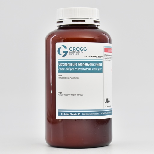 [G096.1000] Acido citrico monoidrato extra puro