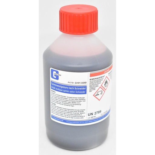 [G101.0250] Acido acetico di carminio secondo Schneider