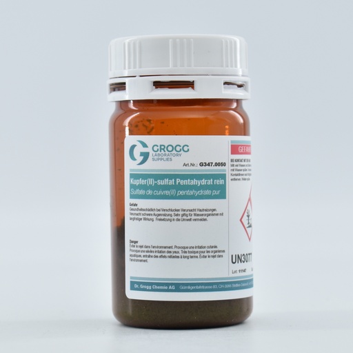 [G347.0050] Copper(II) sulphate pentahydrate pure