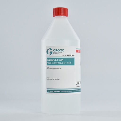 [G853.1000] Acide chlorhydrique 0,1 mol/l