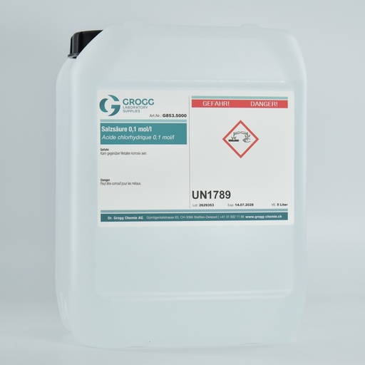 [G853.5000] Salzsäure 0,1 mol/l