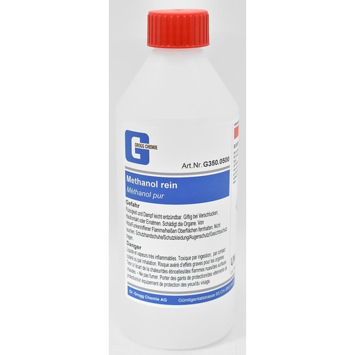 [G350.0500] Methanol rein