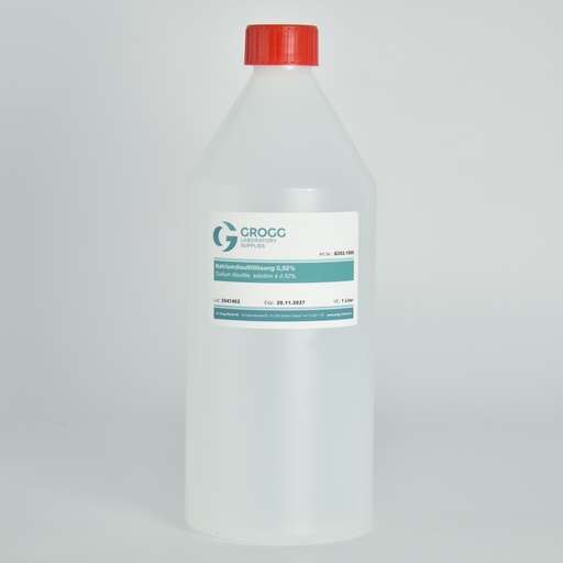 [G352.1000] Solution de disulfite de sodium 0,52%