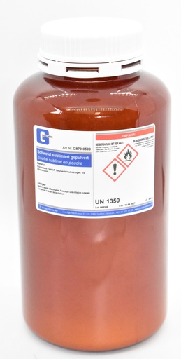 [G879.0500] Schwefel sublimiert gepulvert