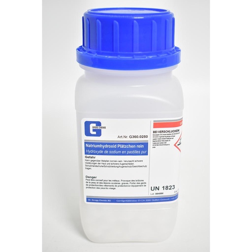 [G360.0250] Sodium hydroxide pellets pure
