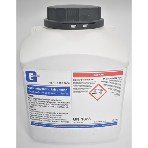 [G362.5000] Hydroxyde de sodium crist. techn.
