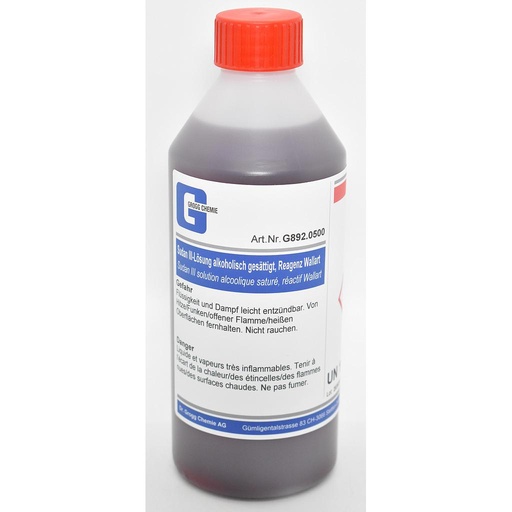 [G892.0500] Sudan III solution alcoolique saturé, réactif Wallart