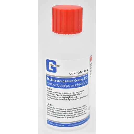 [G904.0050] Acide trichloracétique en solution 33% 