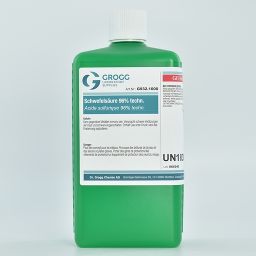 [G932.1000] Acide sulfurique 96% techn.