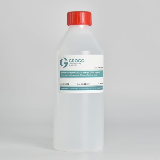 [G972.0500] Hydrogen peroxide 3% extra pure (Store cool)