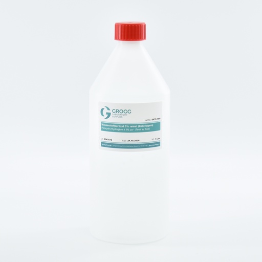 [G972.1000] Hydrogen peroxide 3% extra pure (Store cool)