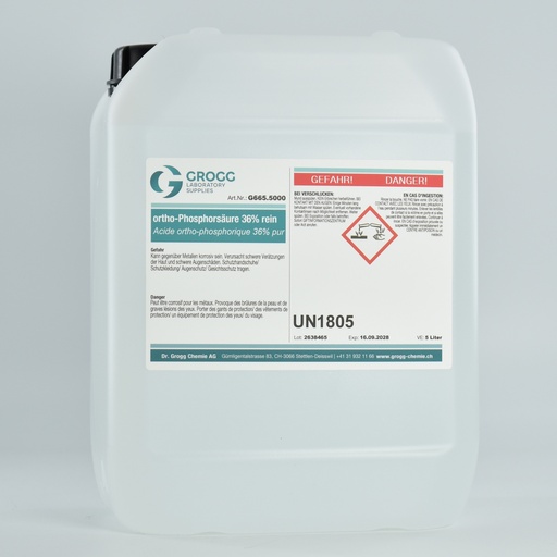 [G665.5000] Acido ortofosforico 36% puro