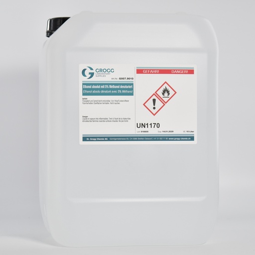 [G007.9010] Ethanol absolu dénaturé avec 5% de méthanol