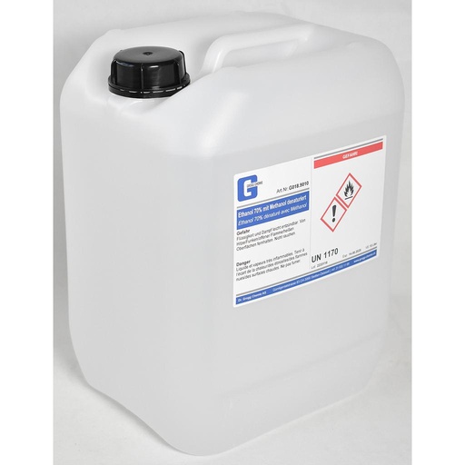 [G018.5000] Éthanol 70% (vol.) dénaturé avec du méthanol